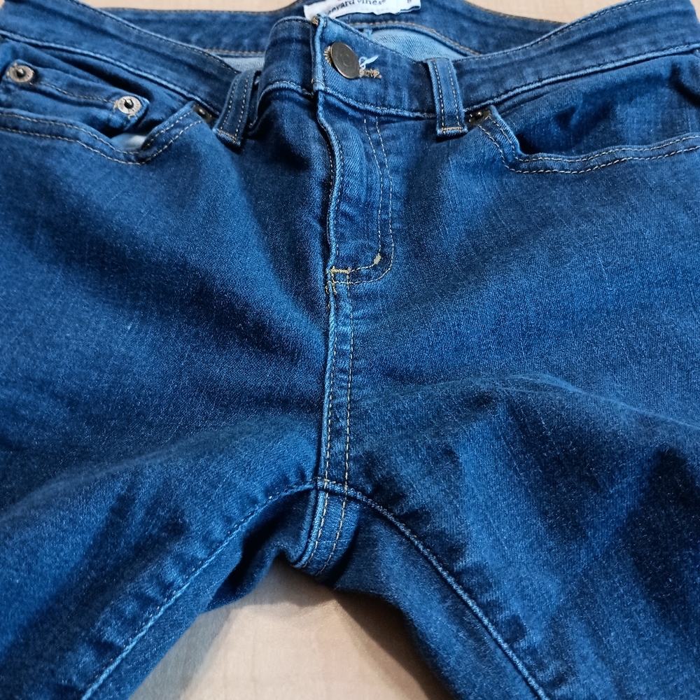 Vineyard Vines Dark Wash Skinny Jeans Size 6 - Picture 8 of 9